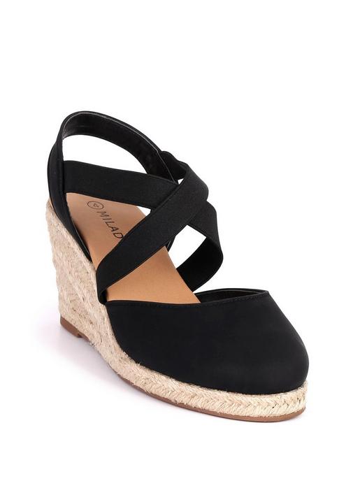 Closed toe espadrille online sandals