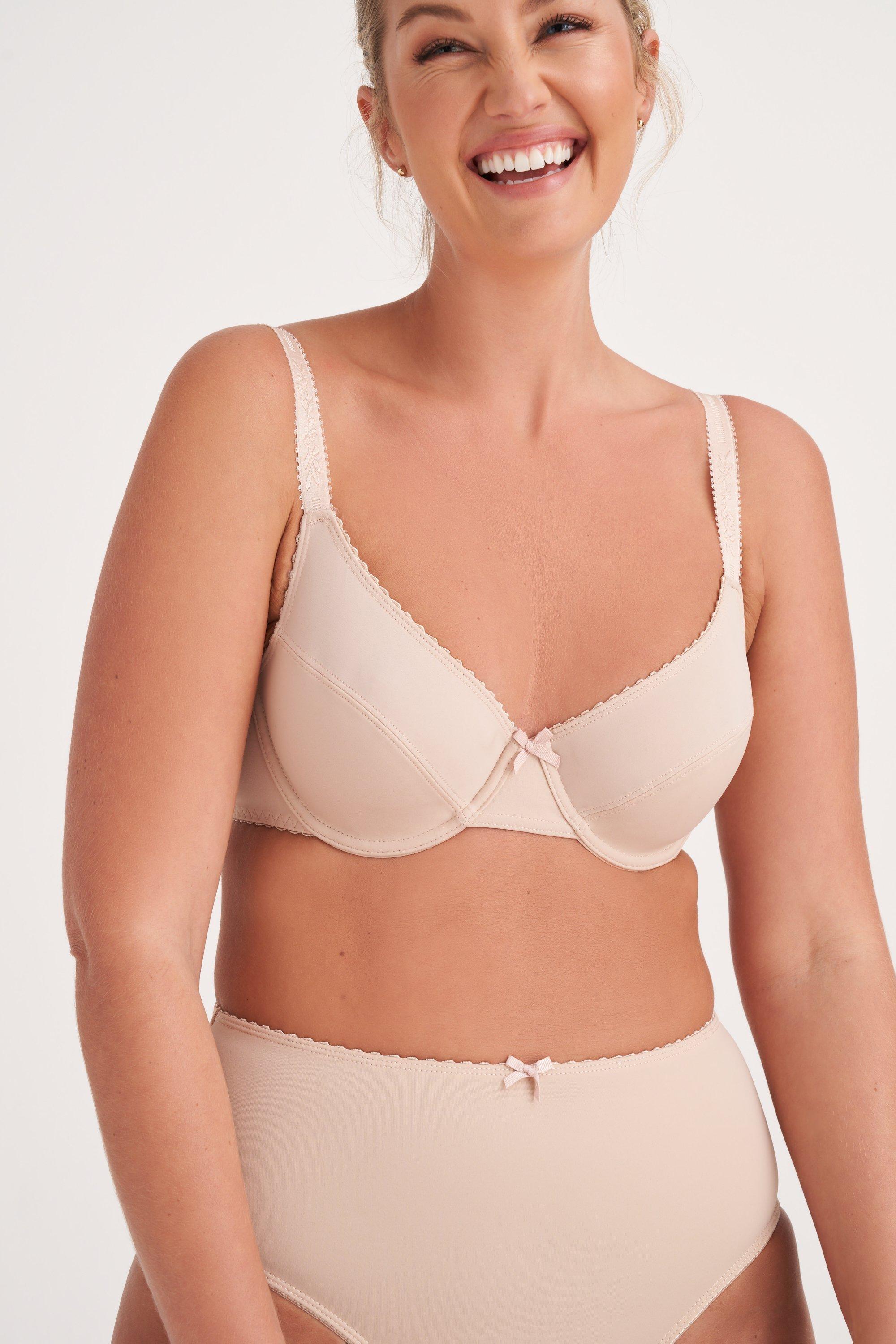 2PK GEMS MOCHA OYSTER BRA