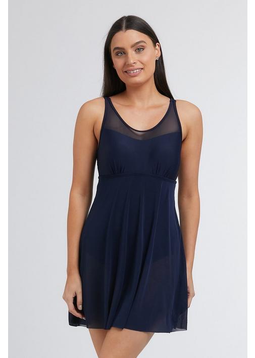 Mesh cheap swim dress