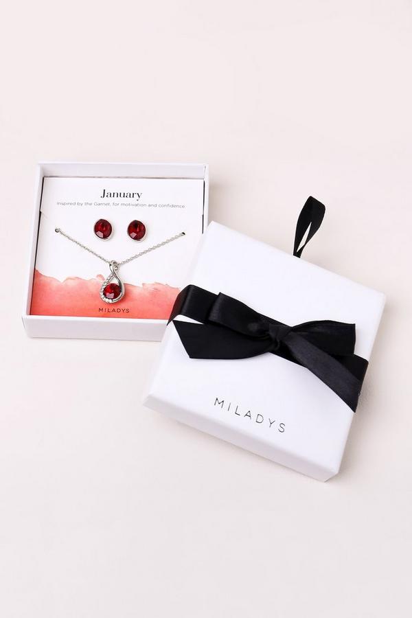 JANUARY BIRTHSTONE SET
