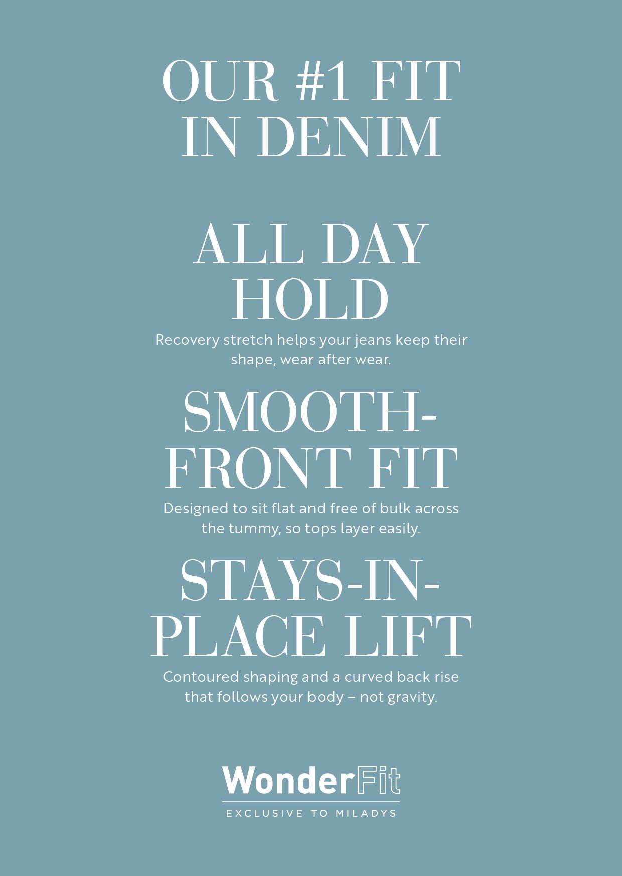 classic wide leg denim