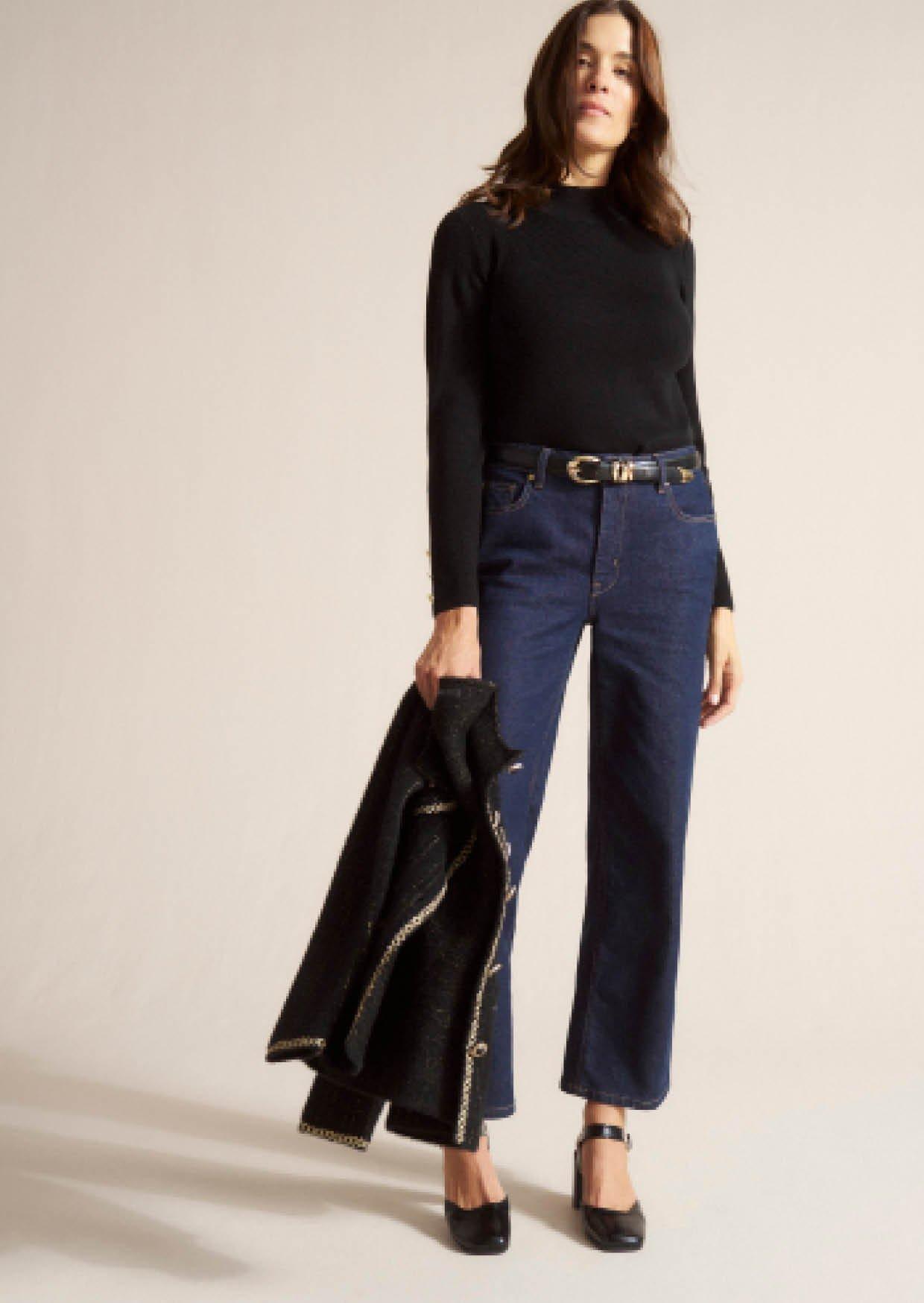classic wide leg denim