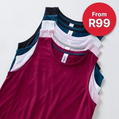 ladies active tops