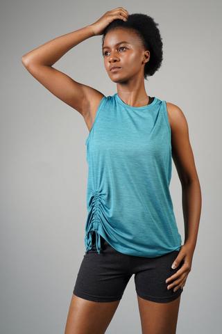 Ruched Fitted Tank