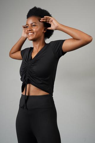 Ruched Active T-shirt
