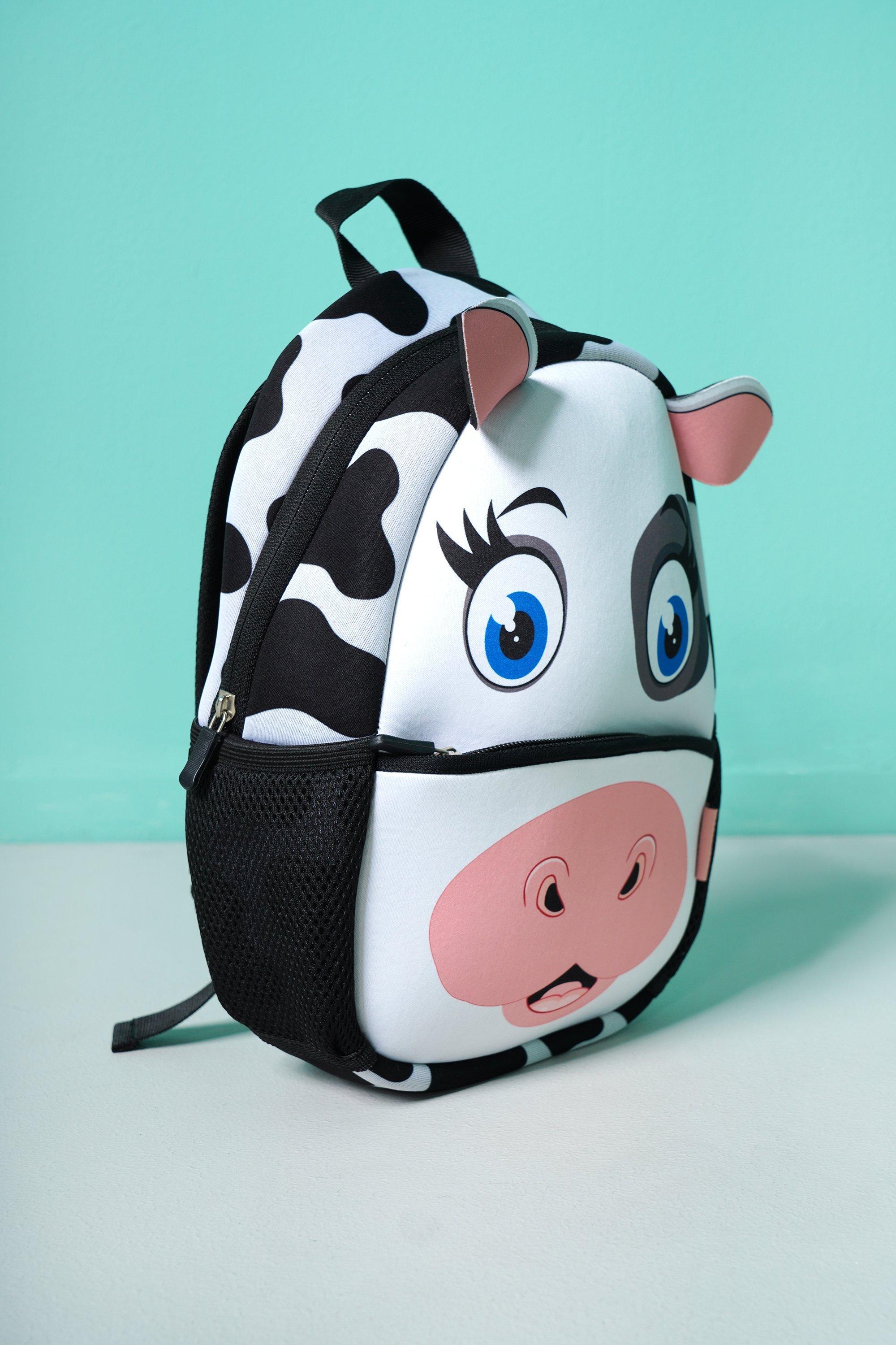 Kids cow online backpack