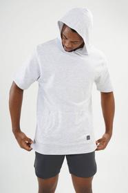 Short Sleeve Fleece Hoodie