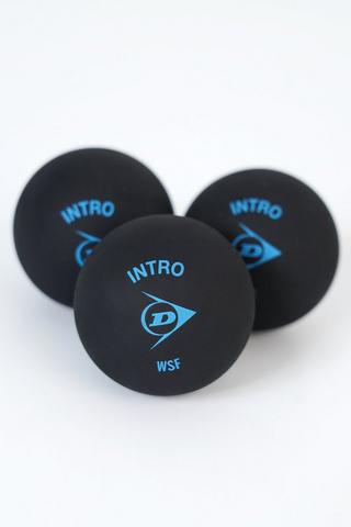 Dunlop Intro 3-pack Squash Balls