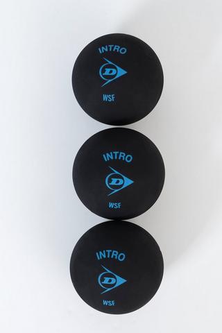 Dunlop Intro 3-pack Squash Balls