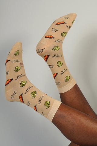Print Crew Socks