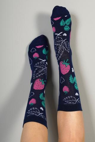 Print Crew Socks
