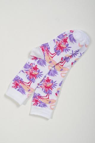 Print Crew Socks