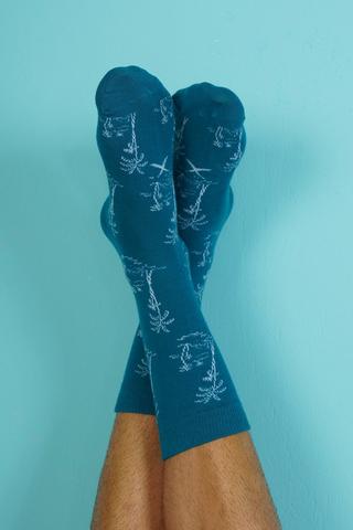 Print Crew Socks