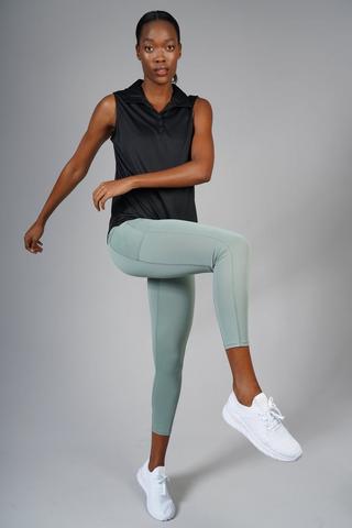 Cropped Leggings With Pocket