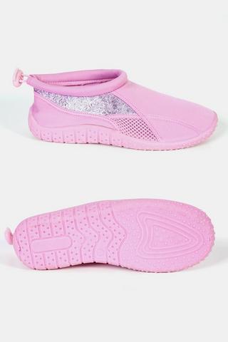 Sparkle Aqua Socks