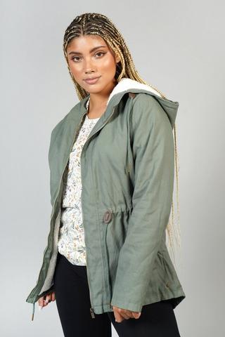 Sherpa-lined Hoodie