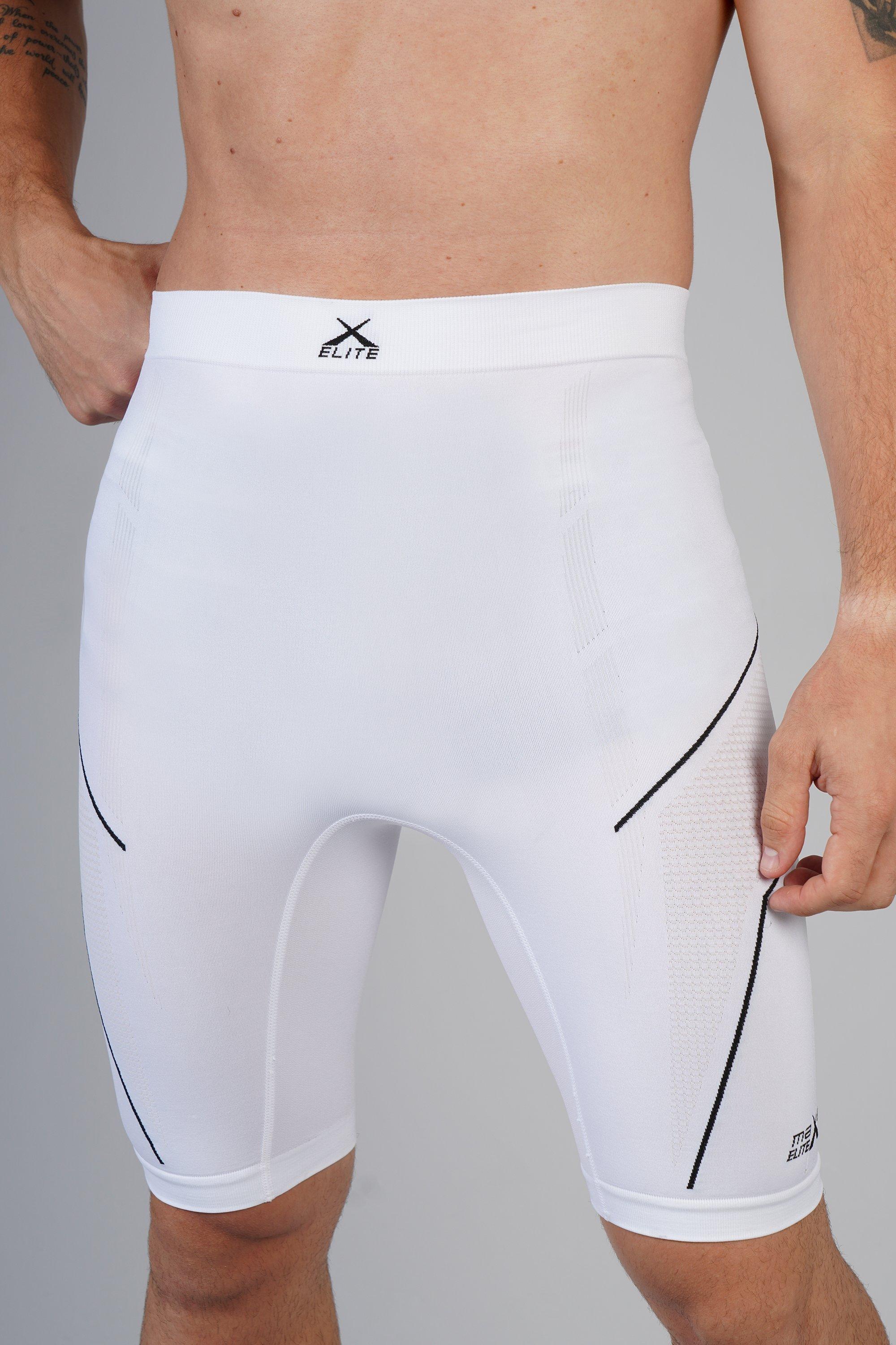 Courtsmith Major Key White Compression Pants