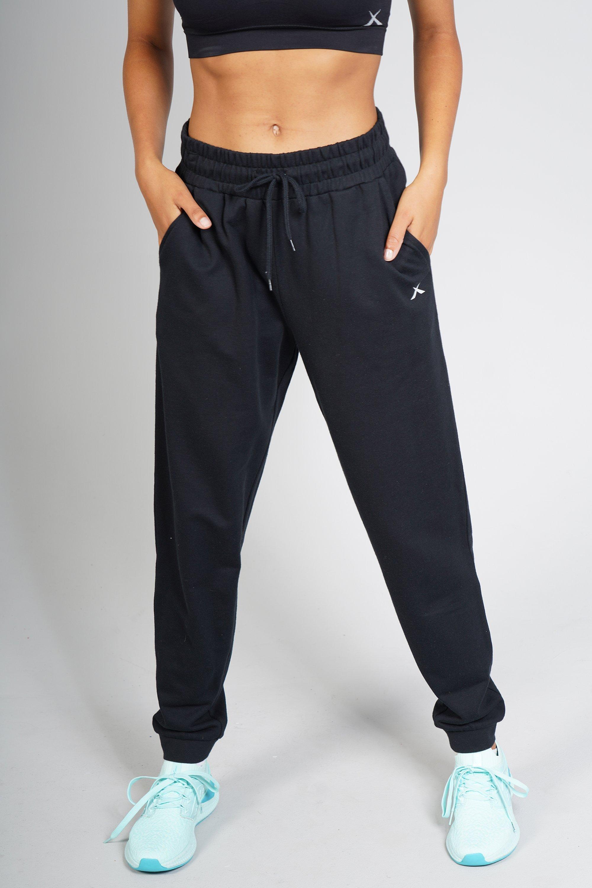 cuffed nike track pants