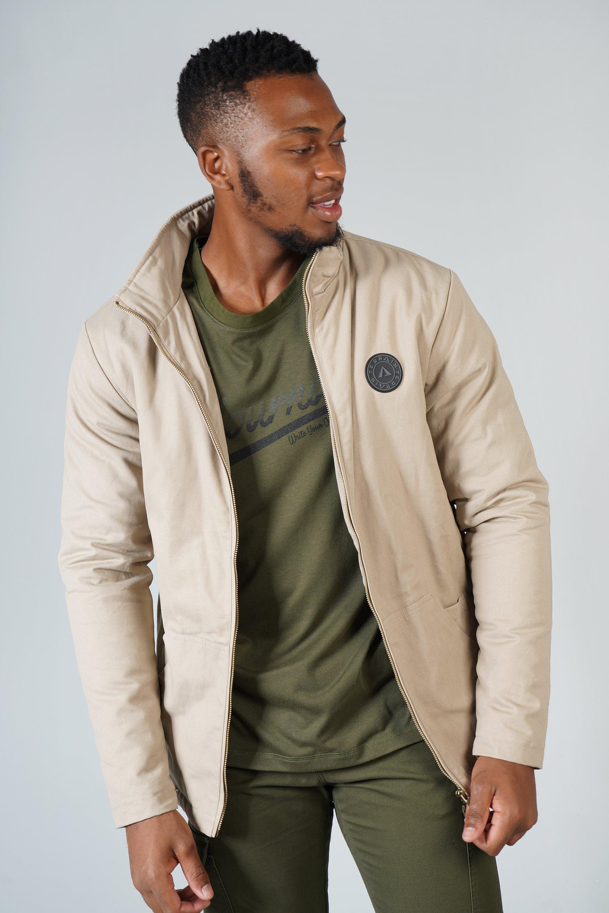 Sherpa-lined Cotton Jacket