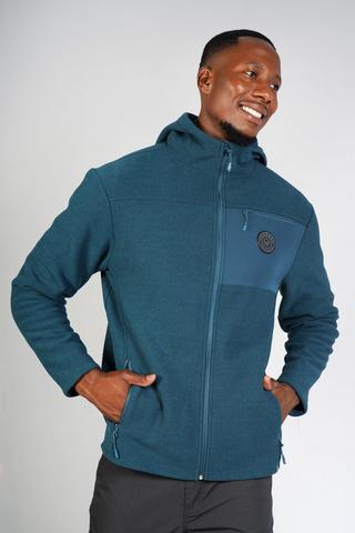 Fleece zip through discount jacket