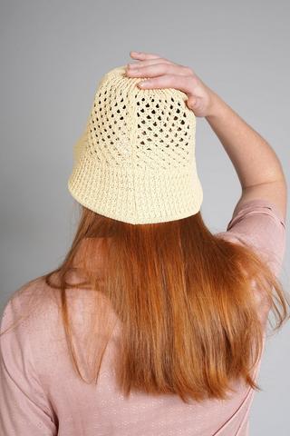 Straw Bucket Hat