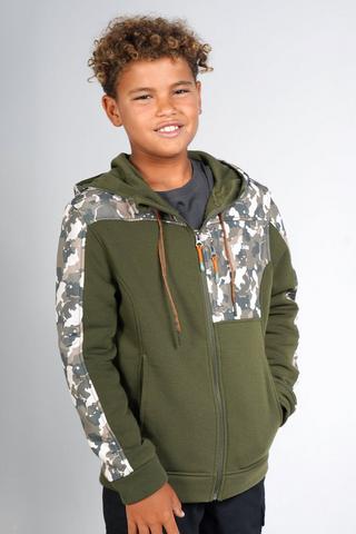 Fleece Camo Jacket