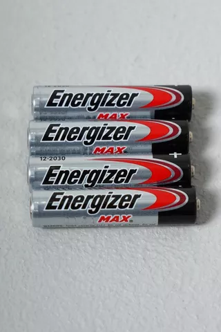 Energizer Max Alkaline Aa Card 3+1 Free