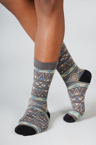 Print Crew Socks