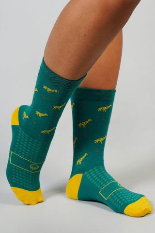 Print Crew Socks