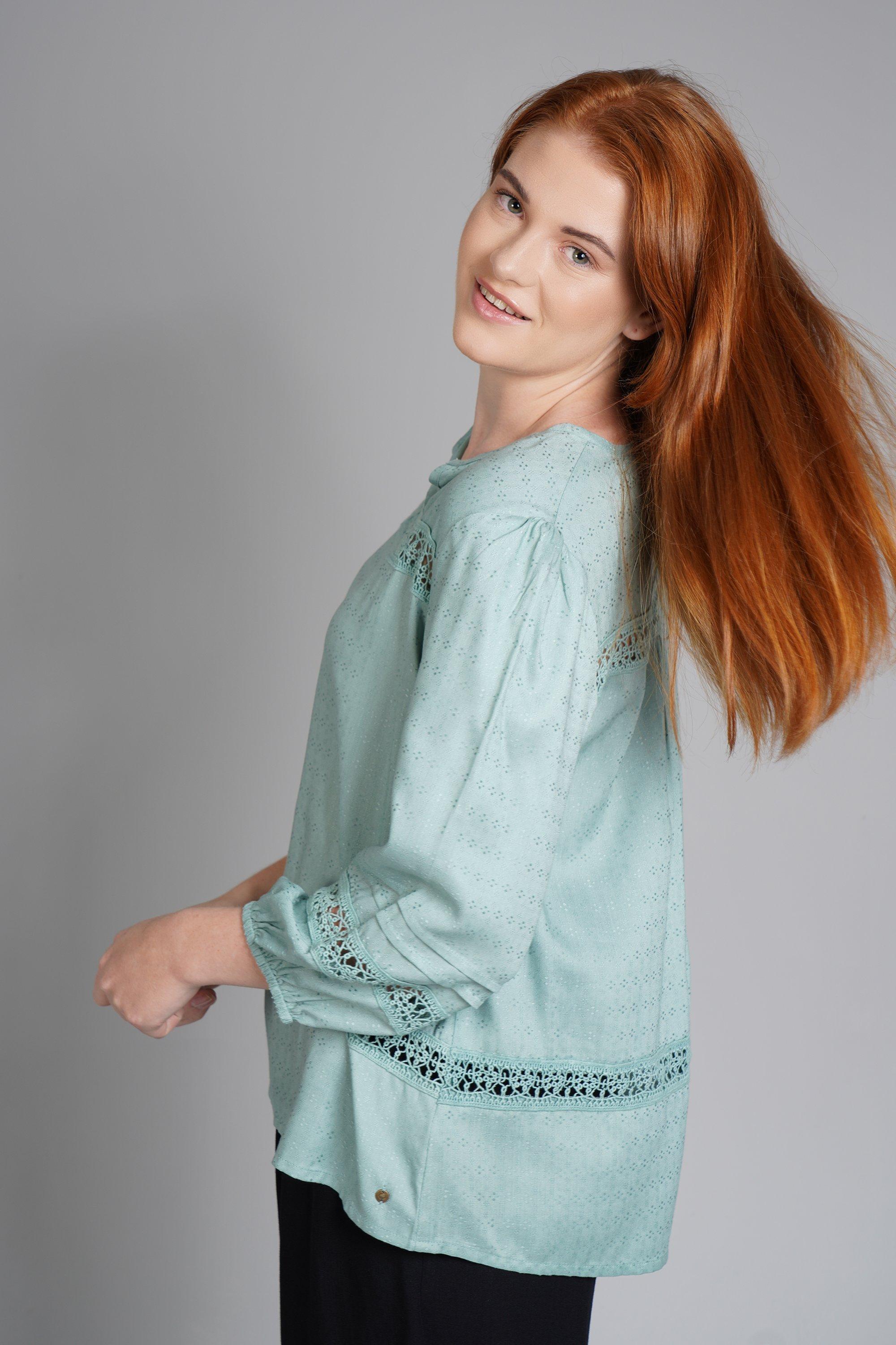 Lace Detail Cotton Top