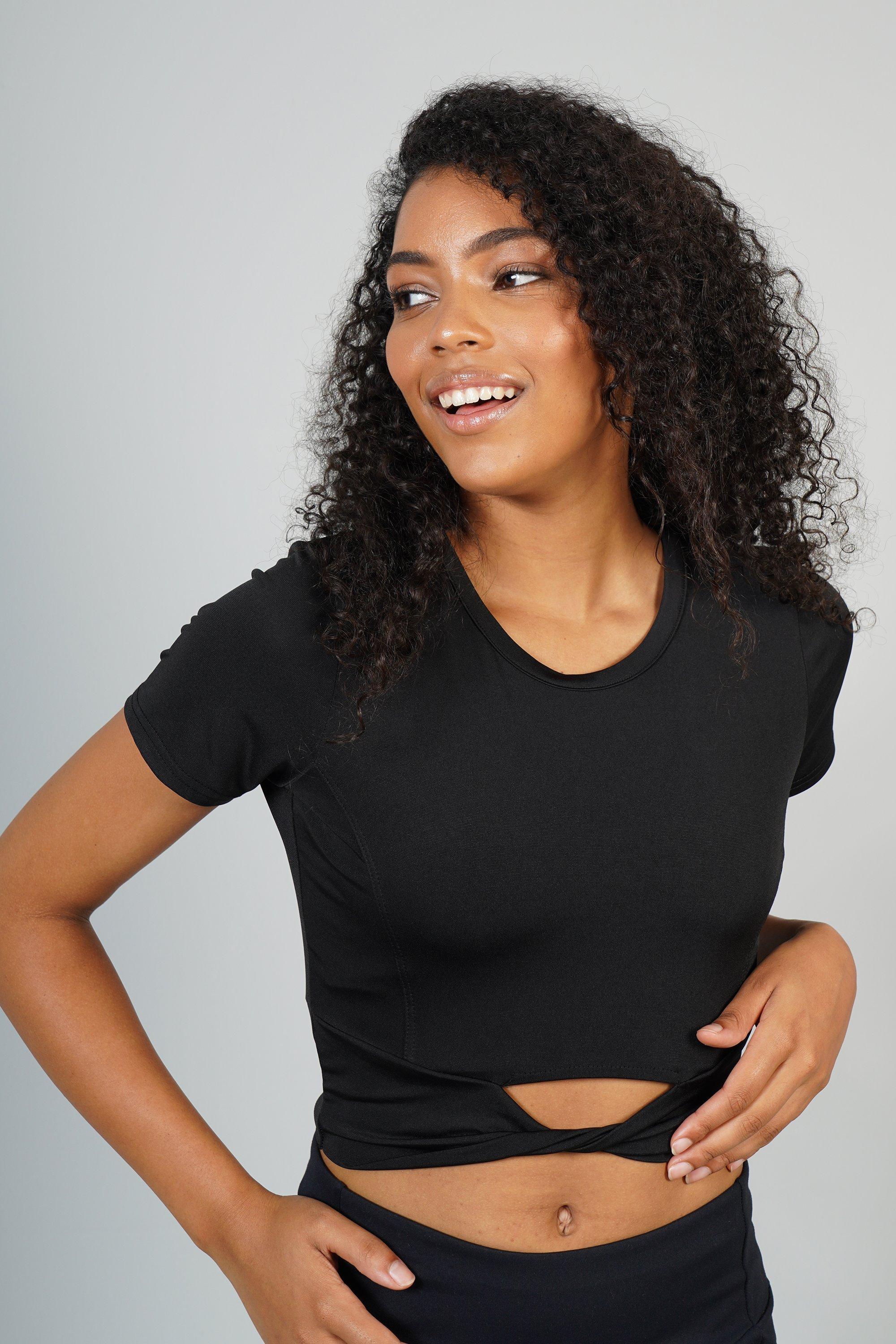 Short Sleeve Crop Top