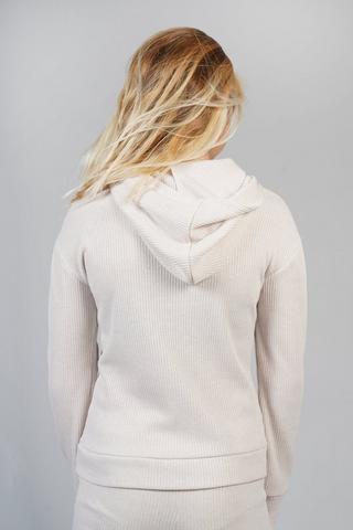 Ribbed Hoodie