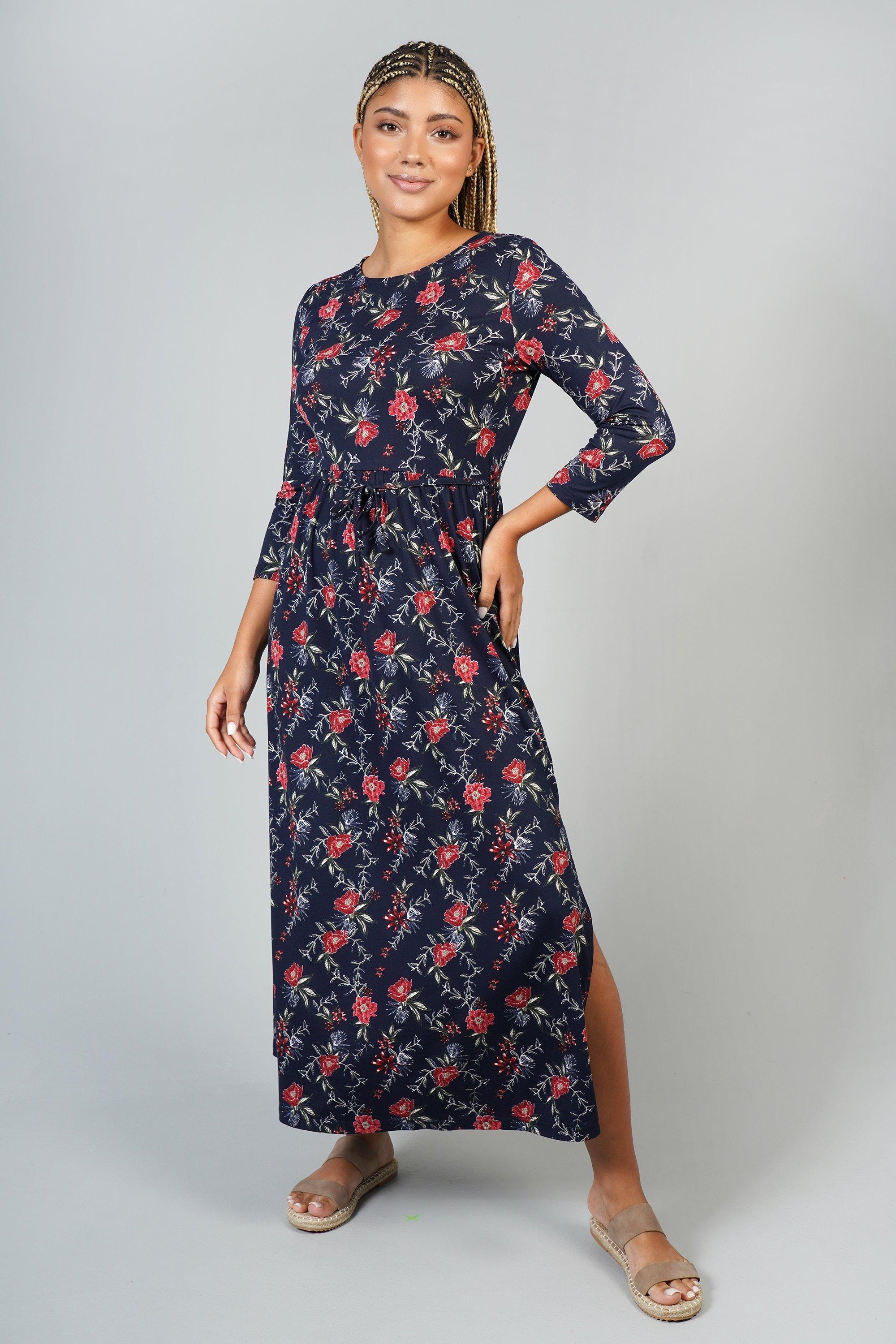 Print Maxi Dress