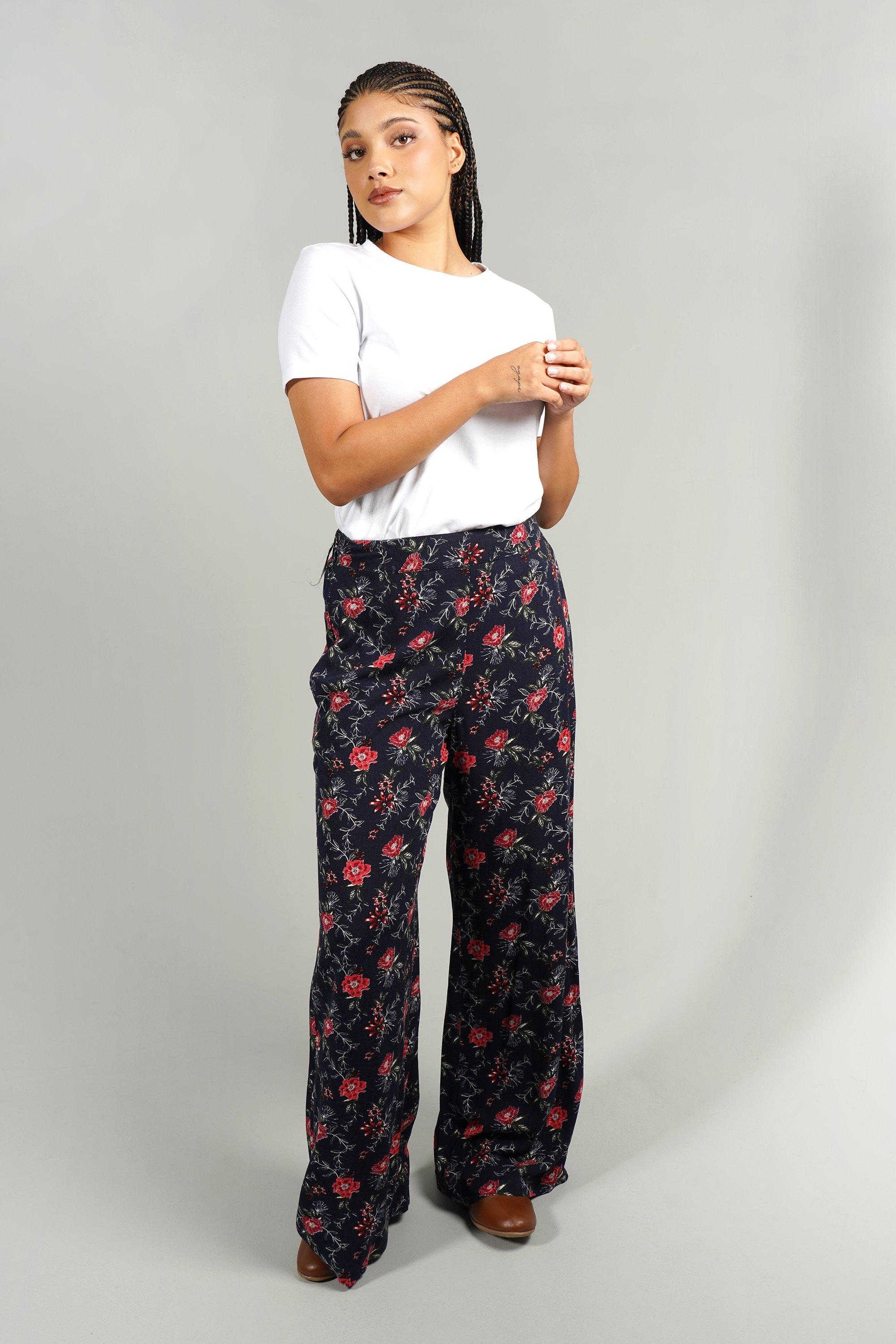 knit palazzo pants nike