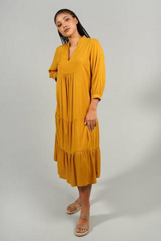 Yellow dress hot sale mr price