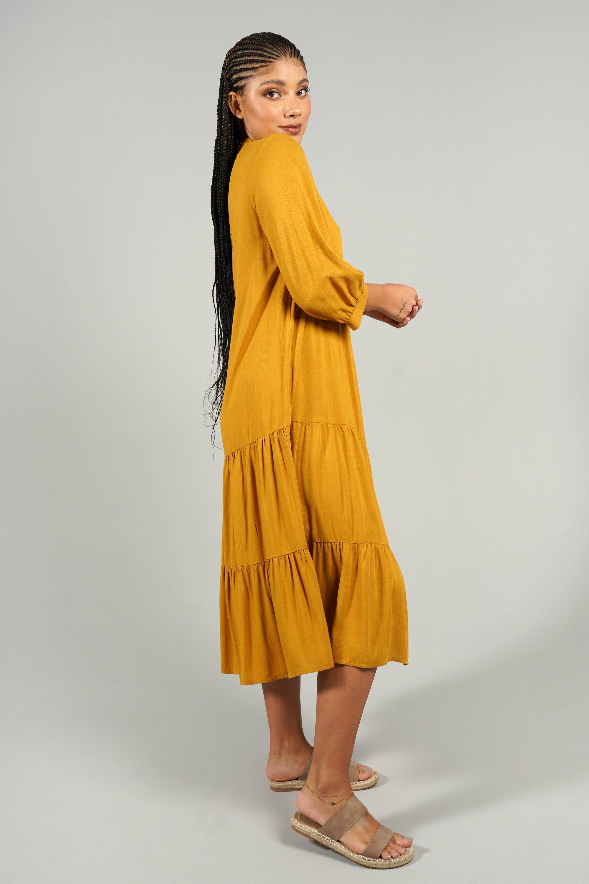 Yellow dresses at mr 2024 price