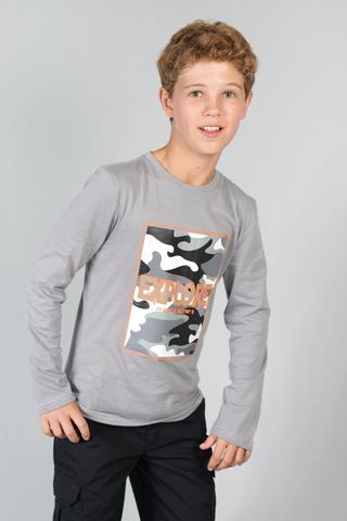 Cotton Long Sleeve T-shirt