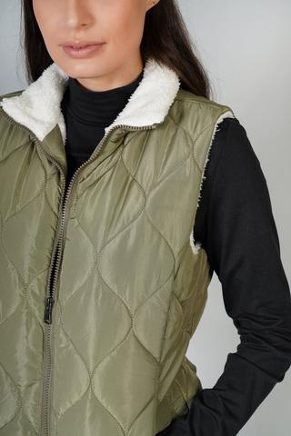 Sherpa-lined Gilet