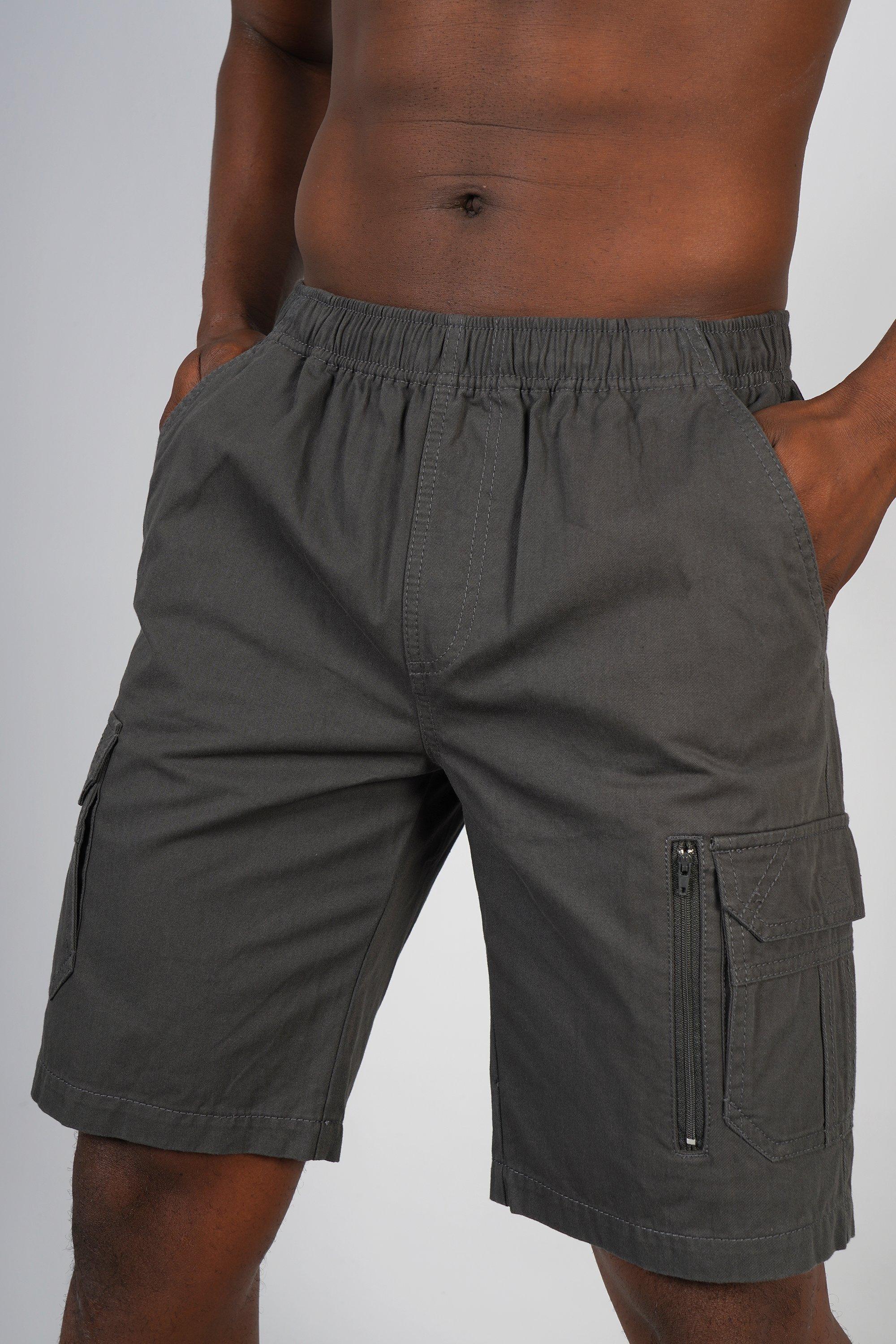 Zip-up Pocket Cargo Shorts