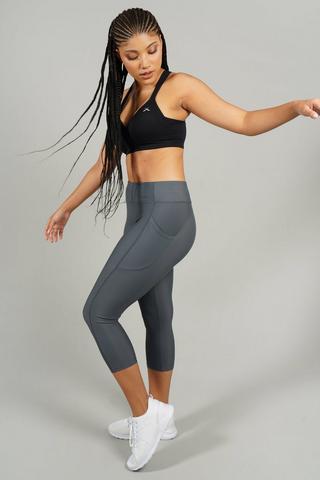 Motion Cropped Leggings With Pocket