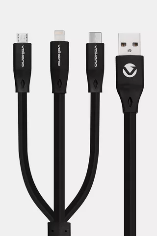 Volkano 3-in-1 Charge Cable