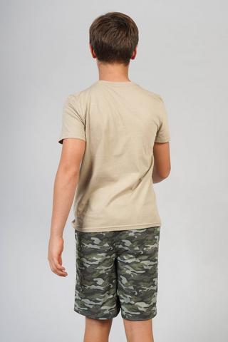 Camo Print Shorts