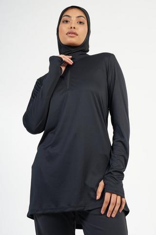 Modest Quarter-zip Pullover