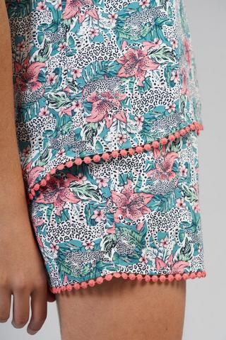 Pom-pom Trim Top