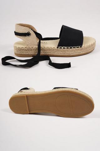 Espadrille Open Toe Sandal