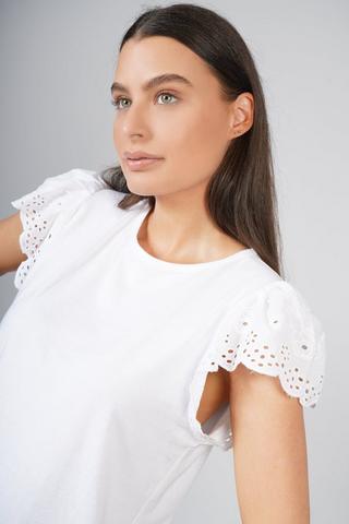 Frill Sleeve Blouse