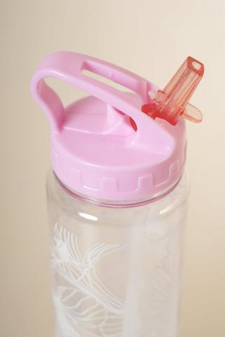 700ml Acrylic Bottle With Straw