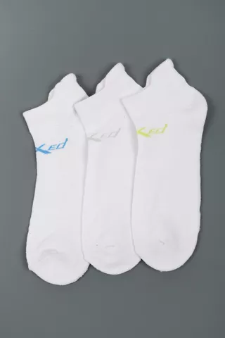 3-pack Cushioned Socks