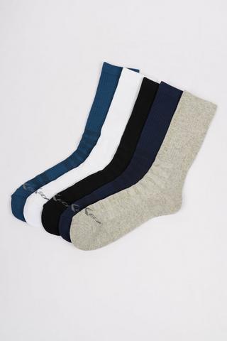 5-pack Cushioned Socks