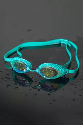 Elite Ergotfit Black Racer Swimming Goggles
